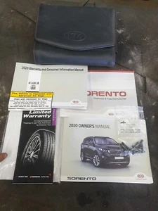 2020 Kia Sorento OEM Owners Manual - Picture 1 of 12