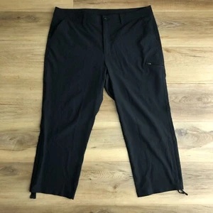 Eddie Bauer Capris Mujer 14 Negro Bolsillos de Carga Atlético Senderismo Aire Libre Verano - Imagen 1 de 11