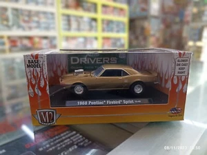 M2 1:64 Auto Drivers 1968 Pontiac Firebird Sprint (12-40) Sigilla Giocattoli Auto pressofusi - Foto 1 di 7