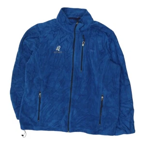 L.L.Bean Mens Blue Fleece Jacket | Vintage Outdoors Bilfinger Workwear Uniform - Picture 1 of 3