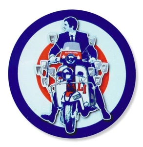 Quadrophenia Mod Vinyl Sticker Decal Scooter Ska Target Roundel - Picture 1 of 1