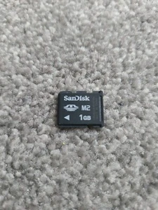 SanDIsk M2 Card 1GB For Sony PSP Go Memory Stick Micro Card - Picture 1 of 2