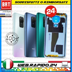 BACK COVER SCHALE RÜCKSEITE GLAS + LINSE + RAHMEN XIAOMI REDMI NOTE 9 M2003J15SG - Bild 1 von 3