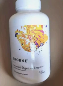 Thorne, Advanced Digestive Enzymes, 180 Capsules * New Free Ship - Picture 1 of 1