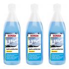 SONAX Anti-Frost & Clear Vision Concentrate Wipe Water Additive Washer 3 x 250ml