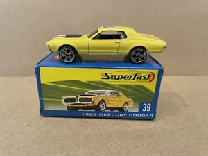 Rare Matchbox Superfast *30th Annual* Toy Show #39 1968 Mercury Cougar with Box - Picture 1 of 12