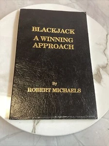 Blackjack A Winning Approach Robert Michaels 1st Printing Inscribed Autographed - Picture 1 of 5