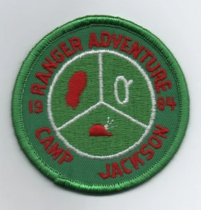 1984 Camp Jackson Ranger Adventure (TN Valley Council) Patch, Mint - Picture 1 of 1