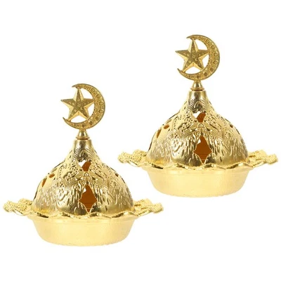  Burner cono di incenso 2pcs piccolo bruciatore di bruciatore di incenso Burner - Immagine 1 di 4