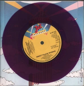 Electric Light Orchestra Sweet Talkin' Woman 7" vinyl UK Jet 1977 Limited purple - Picture 1 of 2
