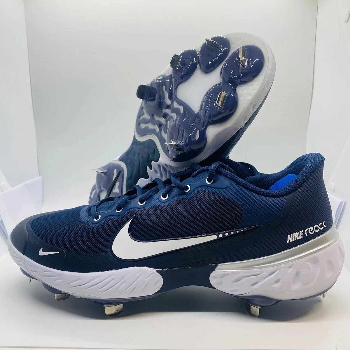 Nike Alpha Huarache 8 Elite White College Navy for Sale