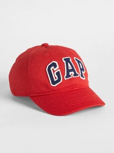 NEW $20 GAP Toddler Red Logo Baseball Hat Size M/L (4-5 YRS) - Picture 1 of 1