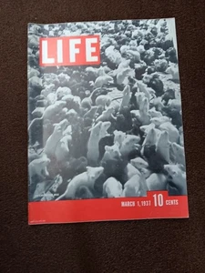 Vintage LIFE Magazine - March 1, 1937 - Picture 1 of 3