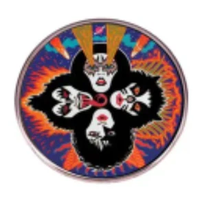 KISS Lapel Pin #3 - Free AU post - AU Stock - Bild 1 von 2