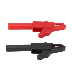 10x Car Battery Clip Red 15A Safety PA Insulated Electrical Cable Clamp For 4 CB - Afbeelding 1 van 22