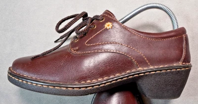 Zapatos con cordones Eastland para mujer Foreside de cuero talla 7,5 W marrón Foto 1 de 4