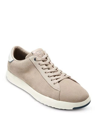 Zapatillas bajas de tenis Cole Haan GrandPro para hombre color tostado británico marfil con cordones 9 Foto 1 de 4