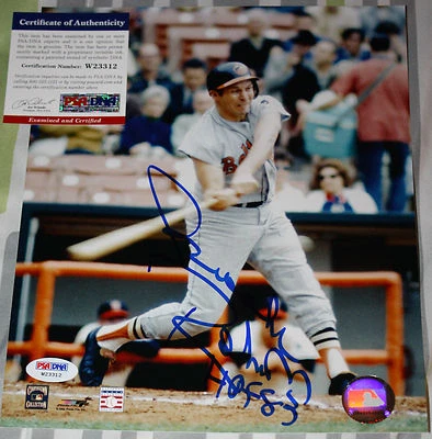 Brooks Robinson signed & inscribed HOF 83  8 x 10, Baltimore Orioles, PSA/DNA #2 - Image 1 of 2