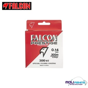 NYLON PESCA DA BOBINA FALCON PRESTIGE 300 M SPECIALE MULINELLO FLUORO COATED NEW - Imagen 1 de 1