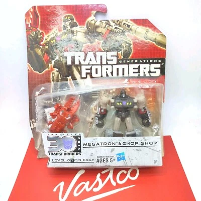 Hasbro Thrilling 30 Transformers Generations Decepticon Megatron & Chop Shop - Image 1 of 4