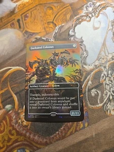 Lámina sin bordes Darksteel Colossus Magic The Gathering Promo - Casi nueva - - Imagen 1 de 2