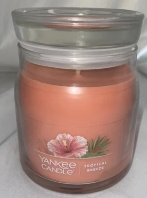 Yankee Candle Tropical Breeze 13 oz Double Wick Jar New - Image 1 of 4