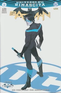 italian edition DC UNIVERSE REBIRTH BATMAN # 2 Ultravariante ( Nightwing ) Löwe - Bild 1 von 2