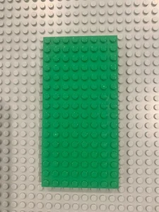 Lego 8x16x1 grüne GRUNDPLATTE 8 X 16 X 1 GRUNDPLATTE 4204 selten - Bild 1 von 1