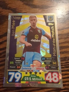 Topps Match Attax Ben Mee - Picture 1 of 2