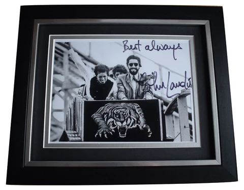 John Landis SIGNED 10x8 FRAMED Photo Autograph Display Michael Jackson Film COA Cover