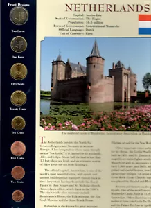 Monedas de todo el mundo Países Bajos 8 monedas BU UNC 2005-2012 1,2€ 2012 - Imagen 1 de 2