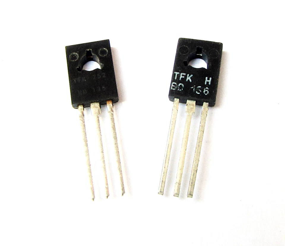 Amplificador de fone de ouvido BD135 BD136 2 pares correspondentes Telefunken 10% USO DE ÁUDIO (BD139 BD140) - Imagem 1 de 1