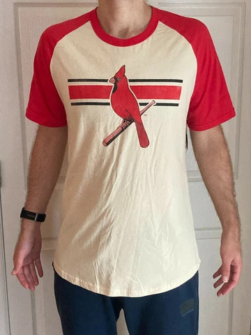NWT Majestic Threads MLB St. Louis Cardinals Stan Musial 6 Jersey Size L/XL Long Cover