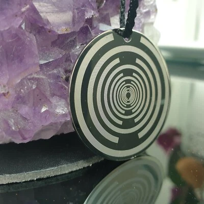 PHOTON ORGONE MWO Multi Wave Oscillator Antenna Lakhovsky Coil Stainless Steel Pendant EMF 5G