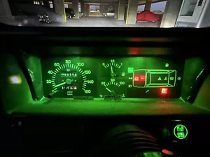 Kit Retroilluminazione Visiera Km Fiat Panda 1986 2003 4x4 young trekking sisley - Picture 1 of 2