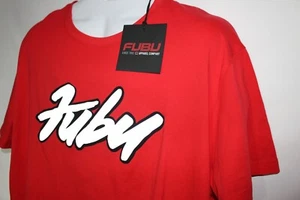 FUBU RED S/S T-SHIRT "THE ORIGINAL OG WEAR IS BACK " SZ: XLT NWT - Picture 1 of 2