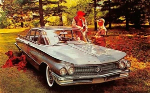 Buick Lesabre 1960 sedán de 4 puertas motor de turbina concesionario promoción publicidad postal - Imagen 1 de 2