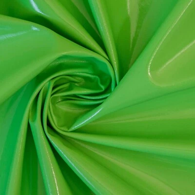 PVC Shiny Stretch Fabric - 1 Way Natural stretch - PU Coated - width 140 cm - Image 1 of 4