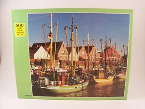 Rainbow Works 500 pc Puzzles(75920-4) "Fishing Port" and "A Home in the Country" - Picture 1 of 3