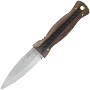 Condor Bushscot Walnut Wood 14C28N Stainless Fixed Blade Knife 104033WSK - Picture 1 of 2
