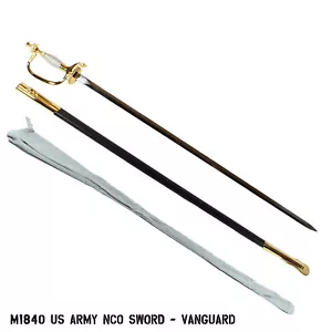 US Army M1840 NCO Dress Sword "Foot Soldier" Army Issue ~ 31" Blade ~ Vanguard - Picture 1 of 5
