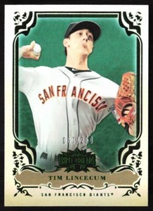 2013 Topps Triple Threads Emerald Tim Lincecum 067/250 San Francisco Giants #54 - Picture 1 of 2