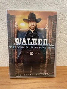NEW Walker Texas Ranger: The Sixth Season (DVD, 2009) Factory Sealed CBS - Picture 1 of 3