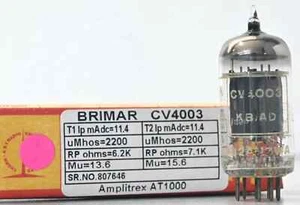 Brimar CV4003 made in England Amplitrex AT1000 Tested Qty - Picture 1 of 15