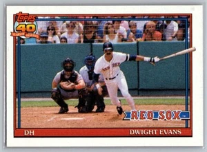 1991 Topps Dwight Evans #155 - Picture 1 of 2