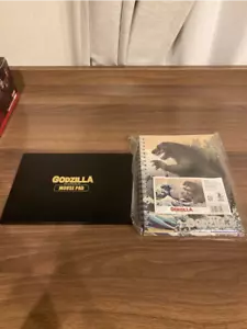 Godzilla MOUSE PAD & B6 Ring binder Godzilla Store Japan New, unopened package - Picture 1 of 6