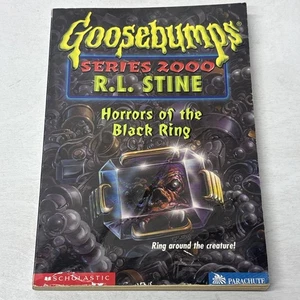 1st Print #18 Horrors of the Black Ring Goosebumps Series 2000 RL Stine Book - Picture 1 of 15