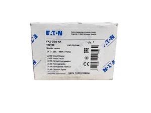 Interruttore miniatura Eaton FAZ-D2/2-NA Eaton 2A 48V 3P - Foto 1 di 1