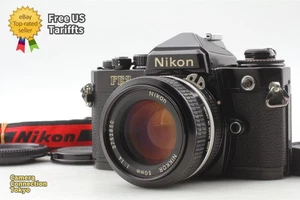 [Near MINT] Nikon FE2 SLR 35mm Film Camera Black Ai 50mm f1.4 Lens FE From JAPAN - Picture 1 of 15