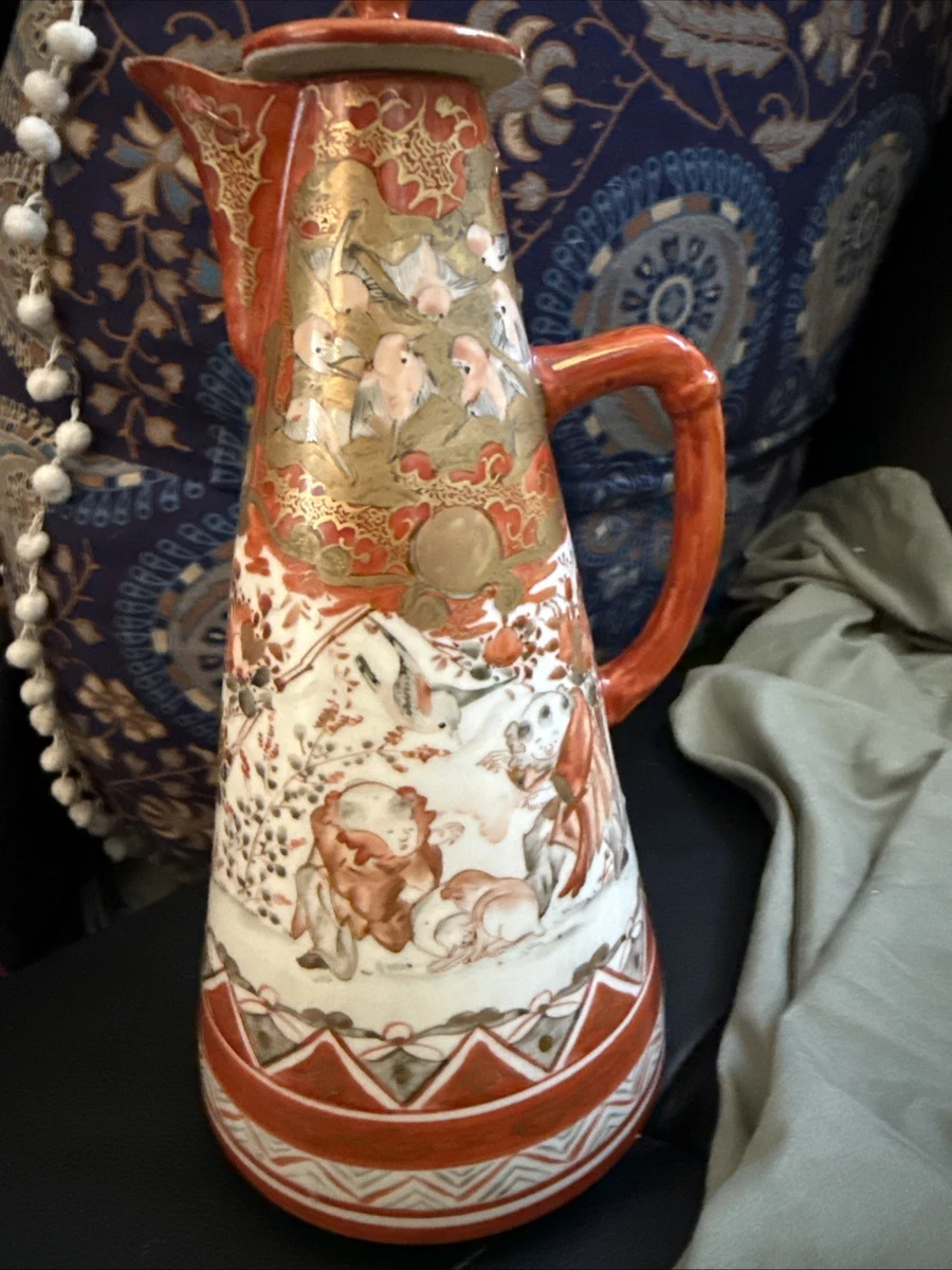 萨摩在日本古董花瓶| eBay